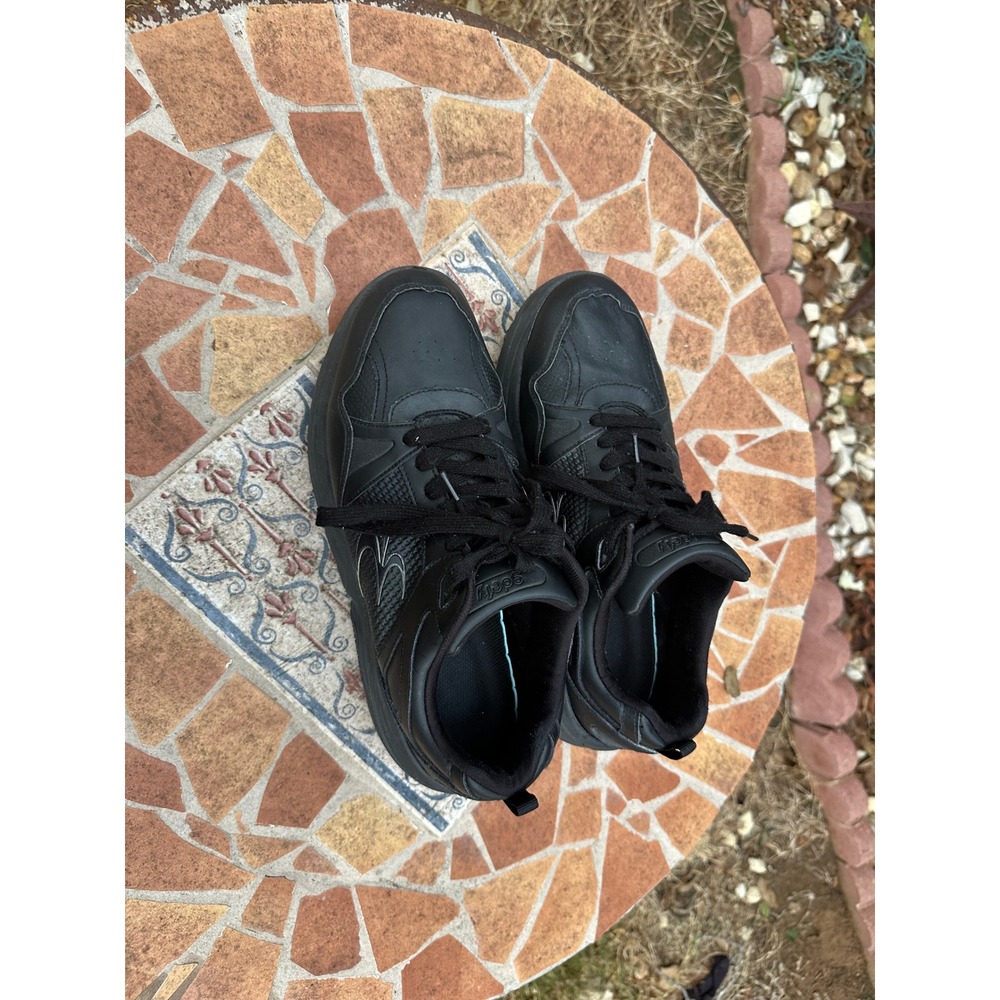 Gravity Defyer Ion Men Black Walking Shoes VersoShock TB9020MBL Size 12